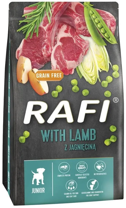 DOLINA NOTECI Rafi Junior with lamb - dry dog food - 10 kg