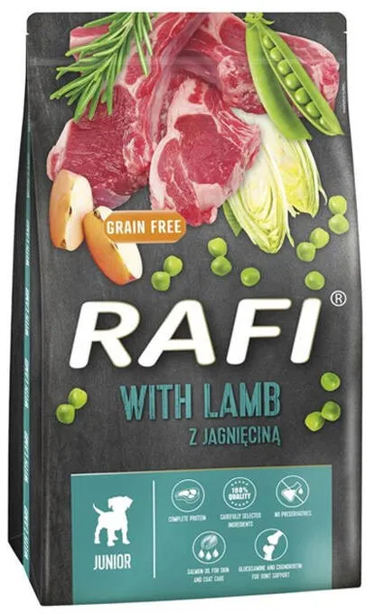 RAFI Junior with lamb - dry dog food - 3kg