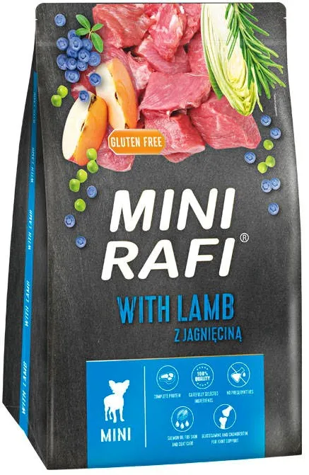 RAFI Mini with lamb - dry dog food - 3kg