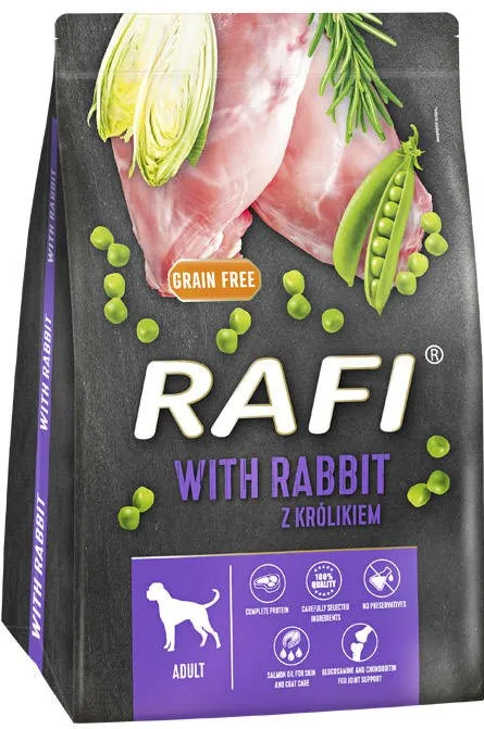RAFI with rabbit - dry dog food - 3kg