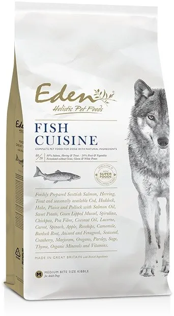 EDEN 80/20 Fish Cuisine Medium & Large - dry dog food - 2kg