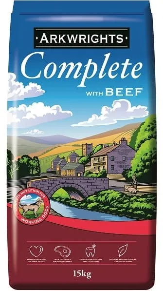 ARKWRIGHT Complete Beef - dry dog food - 15kg