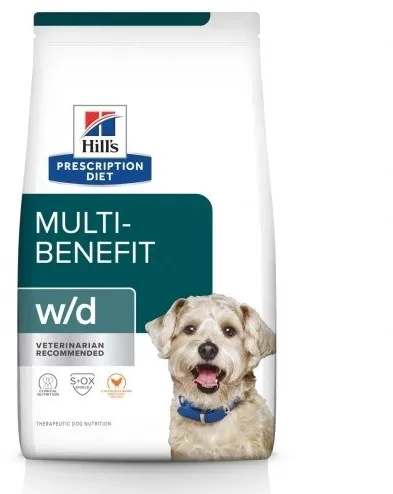 HILL'S Prescription Diet w/d Digestive Weight Diabetes Management - dry dog food - 10 kg