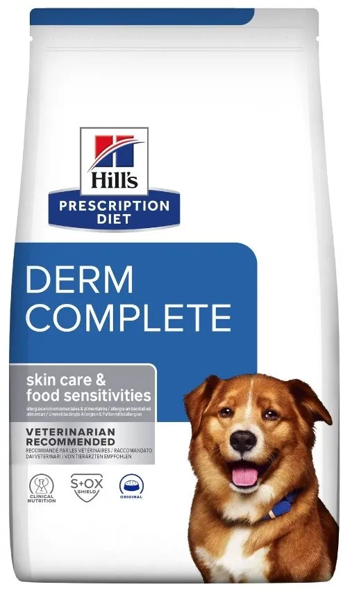 HILL'S Prescription Diet Derm Complete - dry dog food - 1,5kg