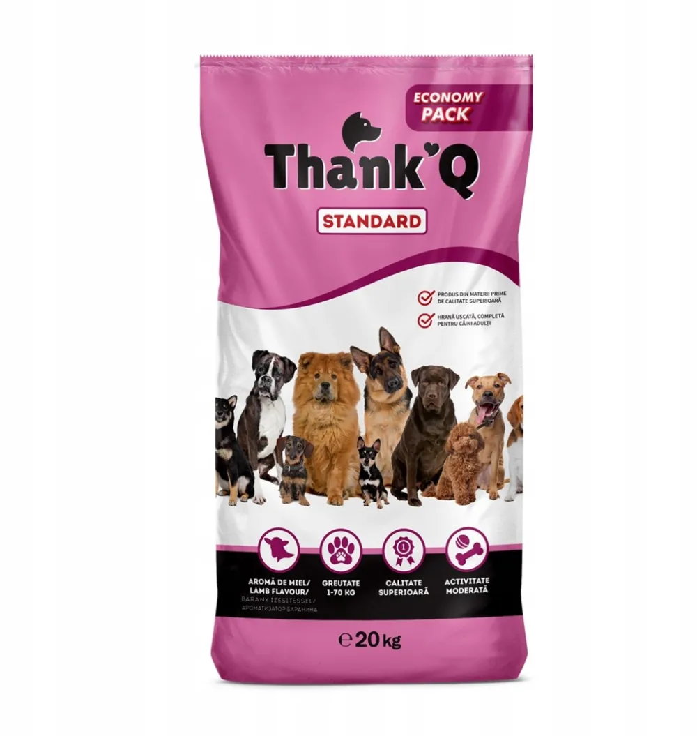 THANK'Q Standard Lamb - dry dog food - 20kg