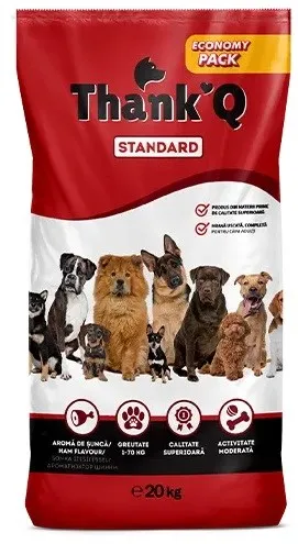 THANK'Q Standard Ham - dry dog food - 20kg