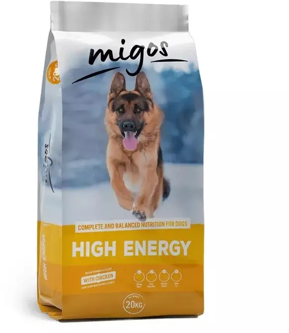MIGOS High Energy Chicken - dry dog food - 20kg