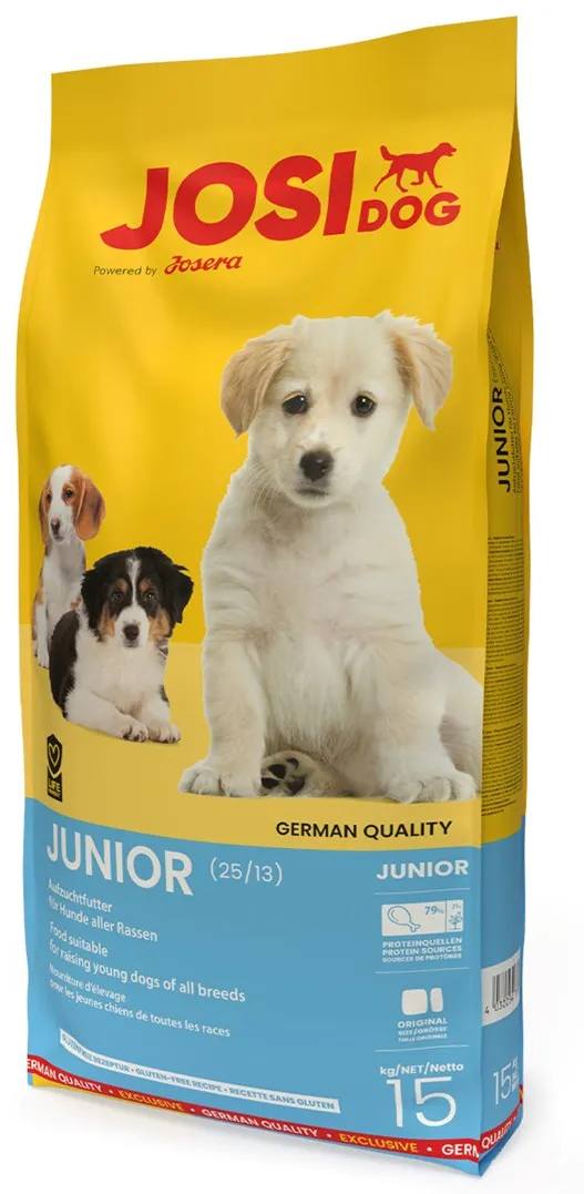 JOSERA JosiDog Junior with Chicken - dry food for puppies - 15 kg