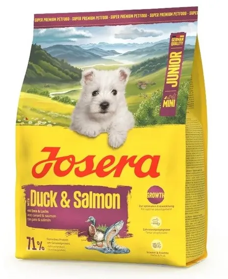 JOSERA Mini Junior Duck & Salmon - dry dog food - 3kg
