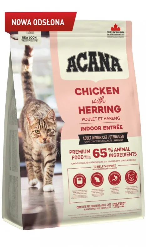 ACANA Indoor Entrée - dry cat food - 1,8kg