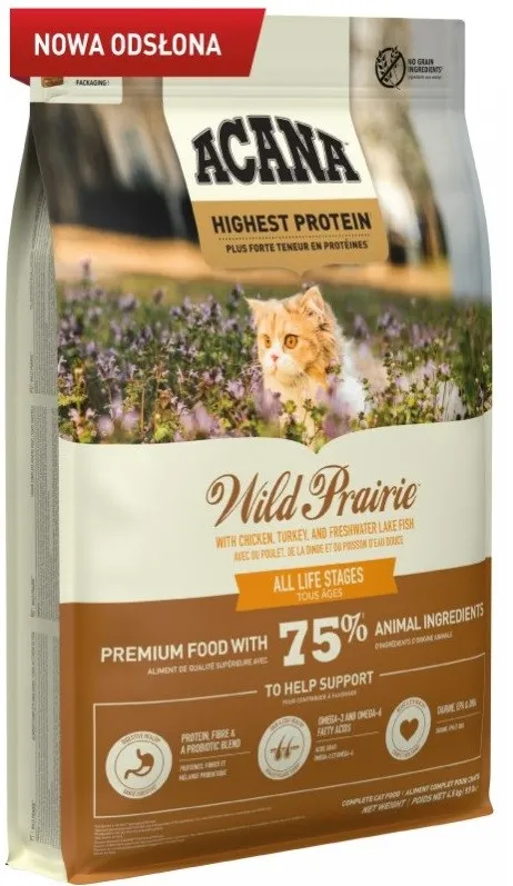 ACANA Wild Prairie - dry cat food - 4,5kg