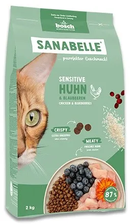 BOSCH Sanabelle Sensitive with chicken - dry cat food - 2kg
