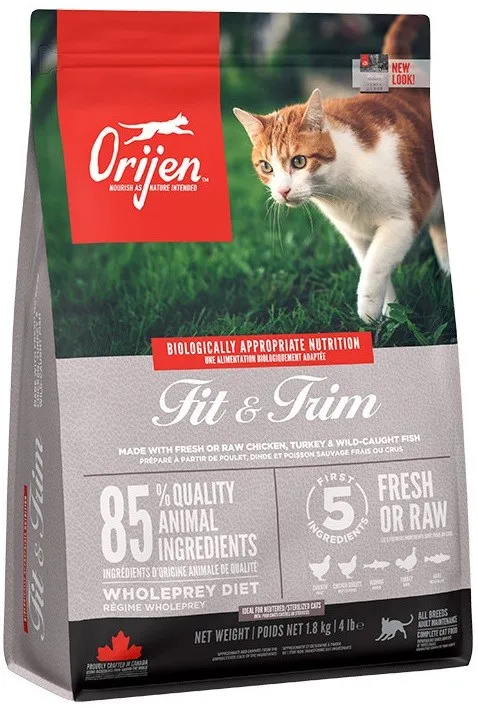ORIJEN Fit & Trim Cat - dry cat food - 1,8kg
