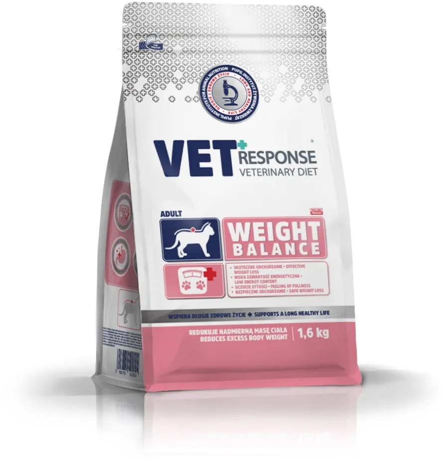 VET RESPONSE Weight balance - dry cat food - 1,6kg