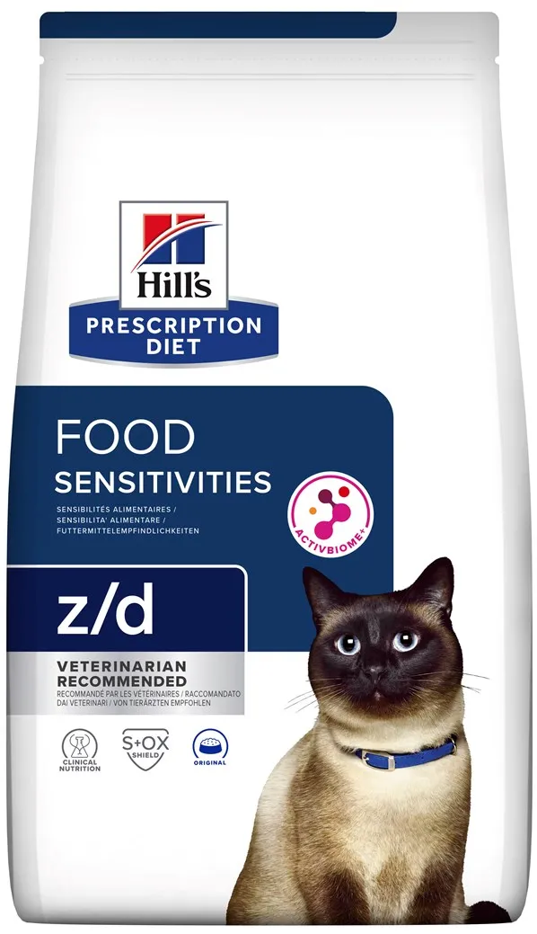 HILL'S Prescription Diet Food Sensitivities z/d Feline - dry cat food - 3 kg