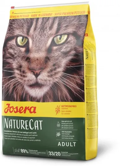 Josera NatureCat cats dry food 2 kg Adult Poultry, Salmon