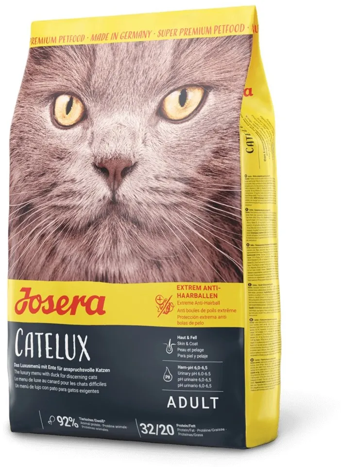Josera Catelux cats dry food 2 kg Adult Duck, Poultry