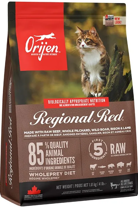 ORIJEN Regional Red Cat - dry cat food - 1,8kg