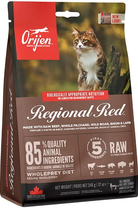 ORIJEN Regional Red Cat - dry cat food - 340 g