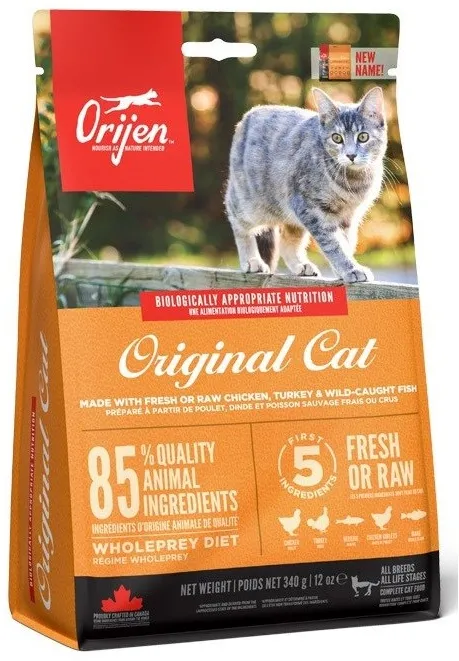 Orijen Cat & Kitten cats dry food Chicken, Fish, Turkey 340 g