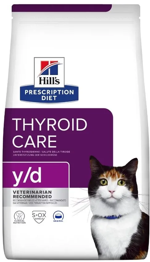 HILL'S Thyroid Care y/d - dry cat food - 3 kg