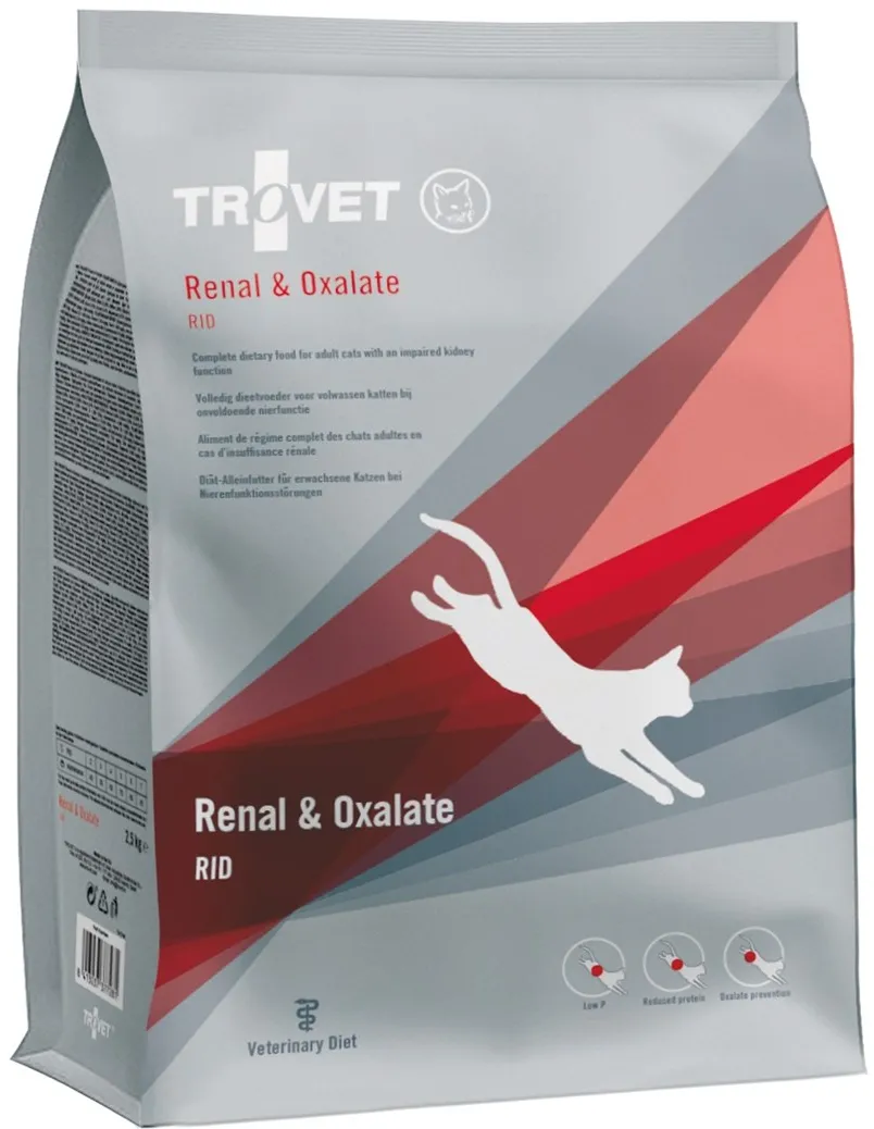 TROVET Renal & Oxalate RID - dry cat food - 2,5kg