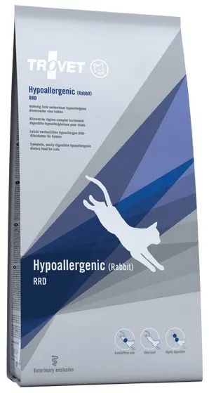 TROVET Hypoallergenic RRD with rabbit - dry cat food - 2,5kg