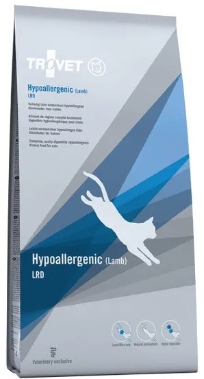TROVET Hypoallergenic LRD with lamb - dry cat food - 2,5kg