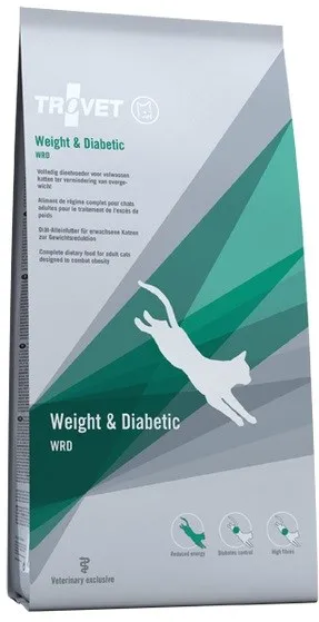 TROVET Weight & Diabetic WRD Chicken - dry cat food - 2,5kg
