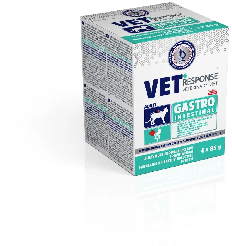 VET RESPONSE Gastrointestinal - wet cat food - 4x85g