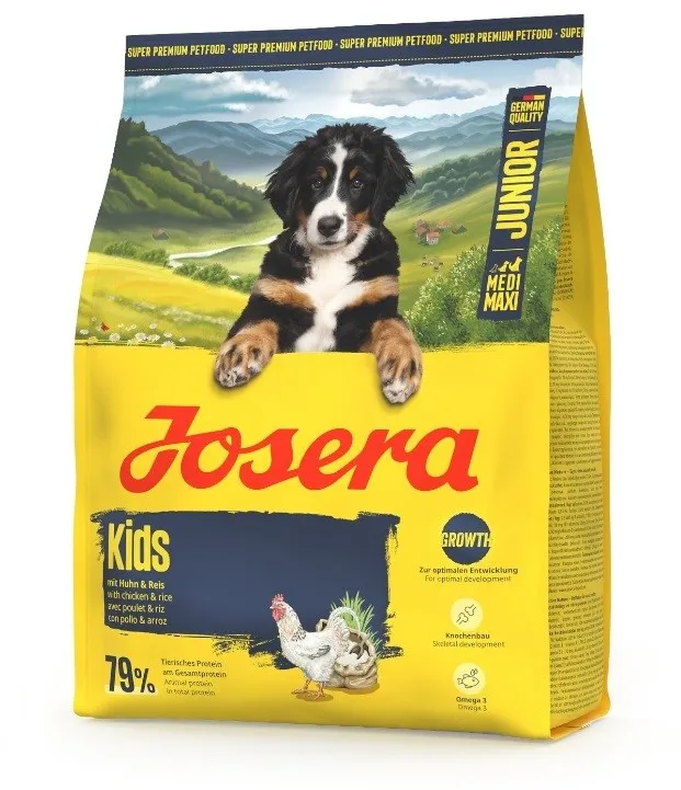 JOSERA Kids Medium/Max Chicken - dry dog food - 3kg