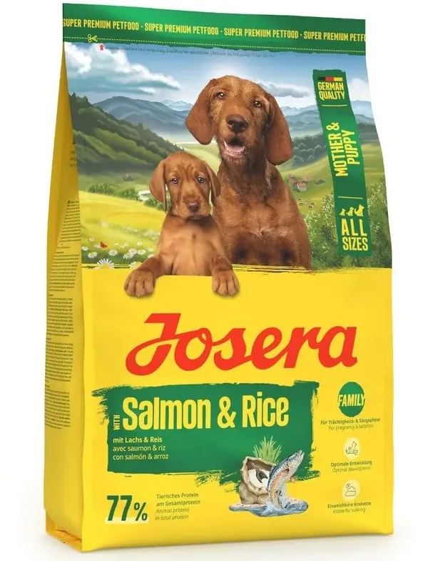 JOSERA Mother & Puppy Salmon & Rice - dry dog food - 3kg