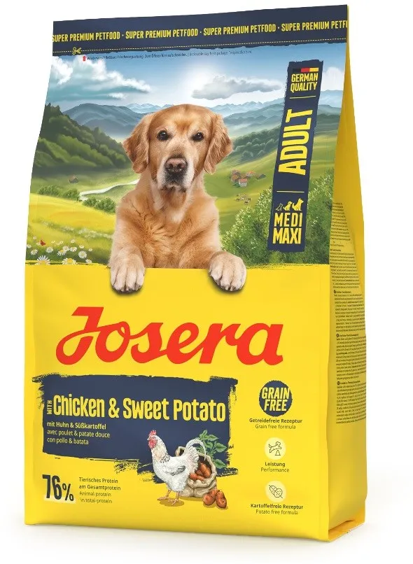 JOSERA Medi/Maxi Chicken & Sweet potato - dry dog food - 3kg