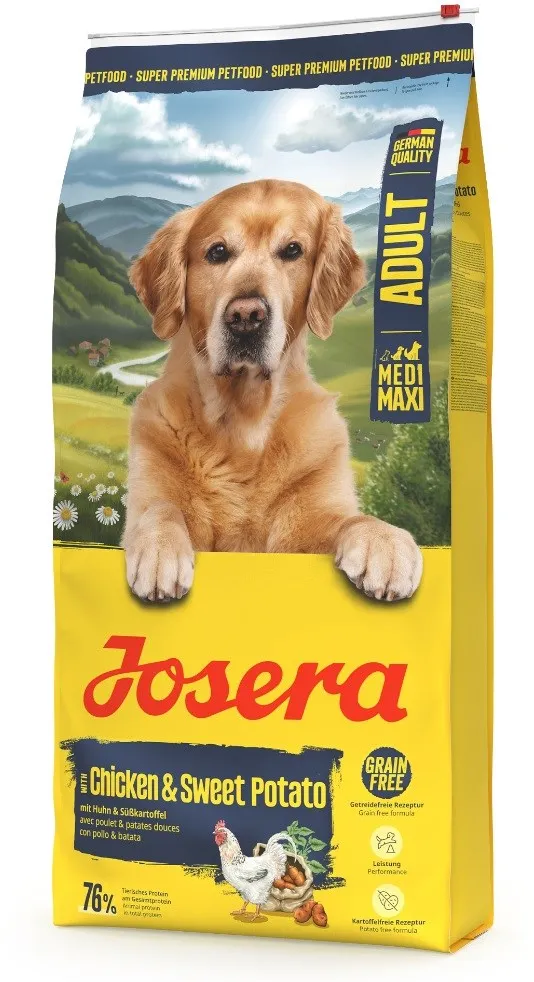 JOSERA Medi/Maxi Chicken & Rice - dry dog food - 12,5kg