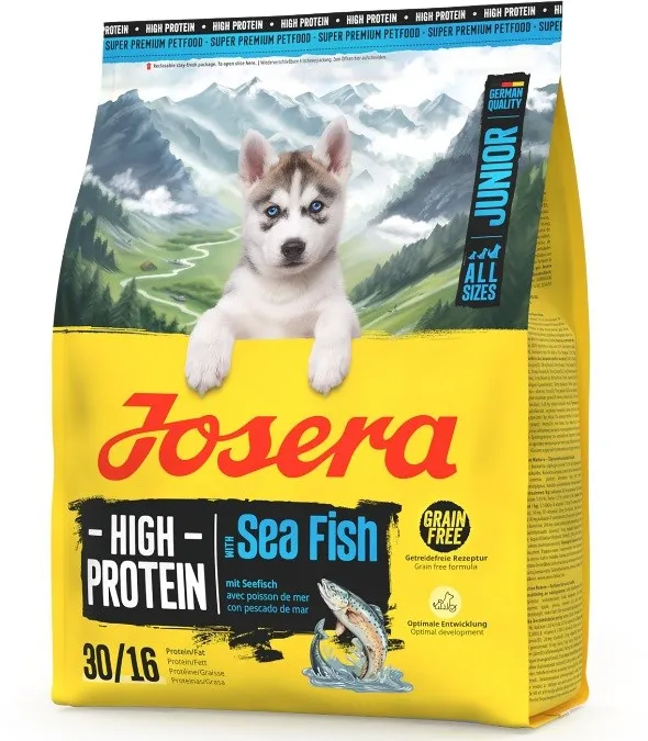 JOSERA Junior High Protein Sea Fish - dry dog food - 3kg