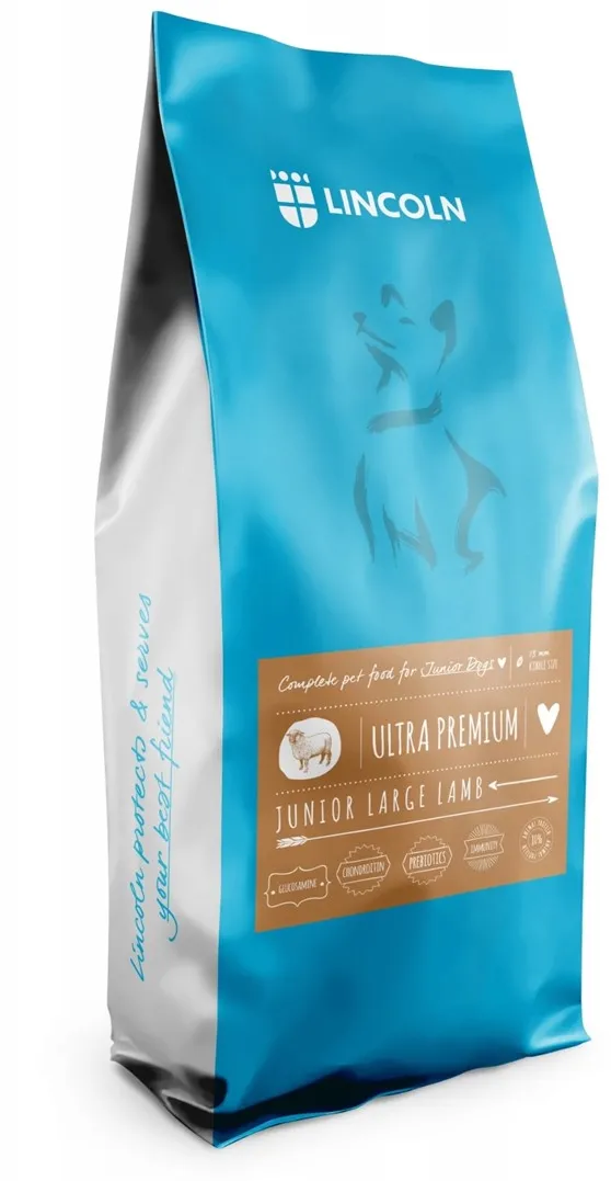 LINCOLN Ultra premium Junior Large Lamb - dry dog food - 12kg