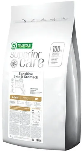 NATURE'S PROTECTION Superior Care Skin & Stomach Adult Small Lamb - dry dog ​​food - 10 kg