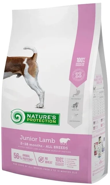 NATURE'S PROTECTION Junior Lamb - dry dog food - 7,5kg