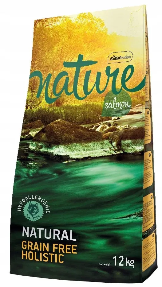 NATURE Grain Free Holistic Salmon - dry dog food - 12 kg