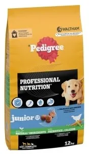 PEDIGREE Professional Nutrition Junior with poultry and vegetables, medium and large breeds - dry dog food - 12 kg