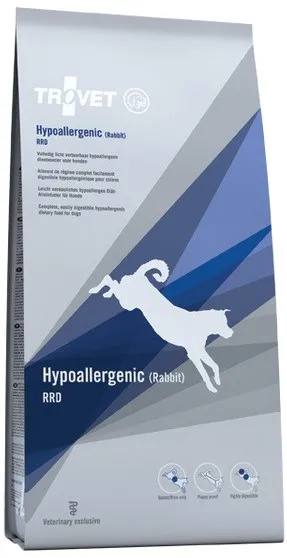 TROVET Hypoallergenic RRD Rabbit - dry dog food - 10kg