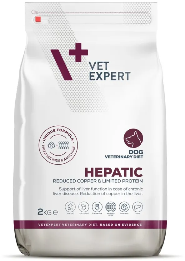 VETEXPERT Veterinary Diet Hepatic Dog - dry dog food - 2kg