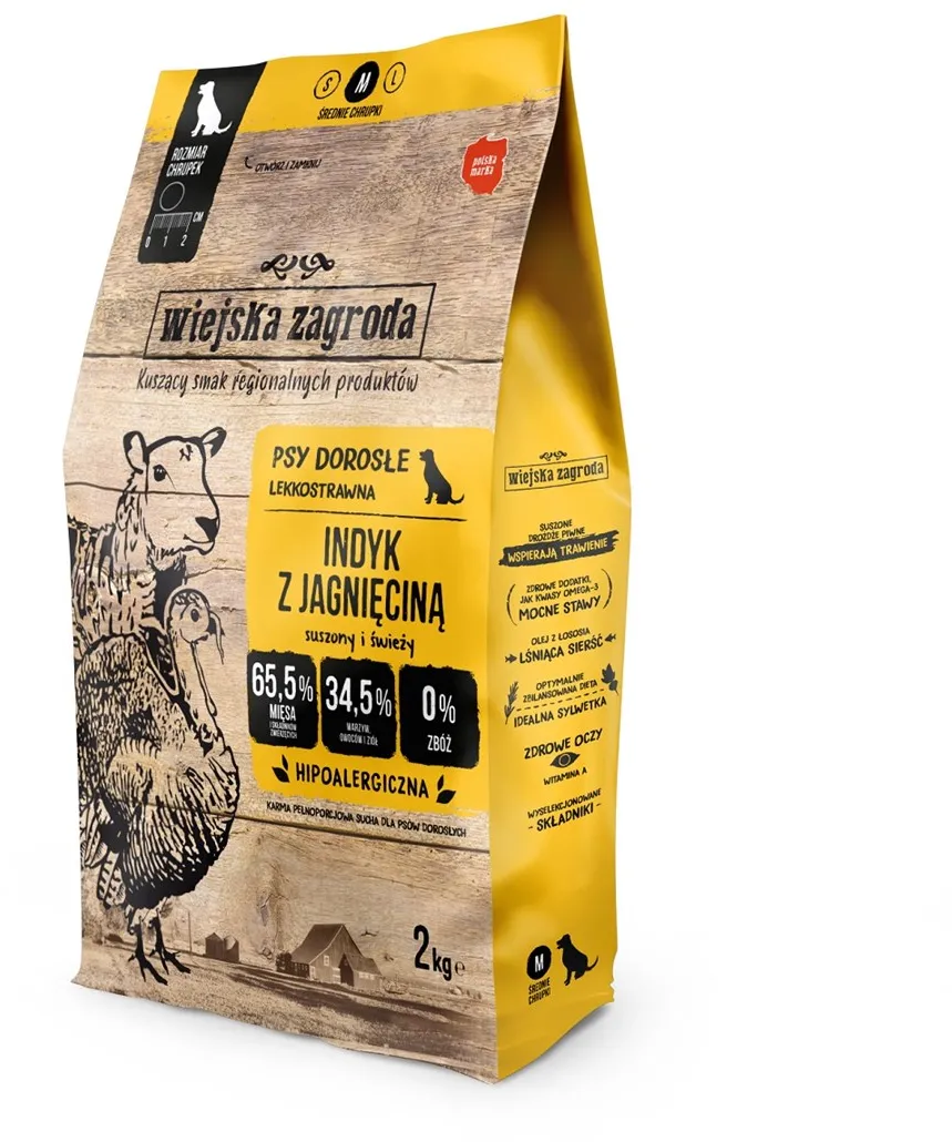 Wiejska Zagroda Turkey Feed with Lamb 2 kg
