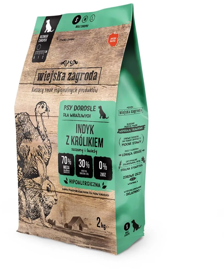 Wiejska Zagroda Feed Turkey with Rabbit 2 kg