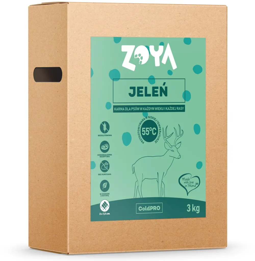 ZOYA ColdPRO Deer - dry dog food - 3kg
