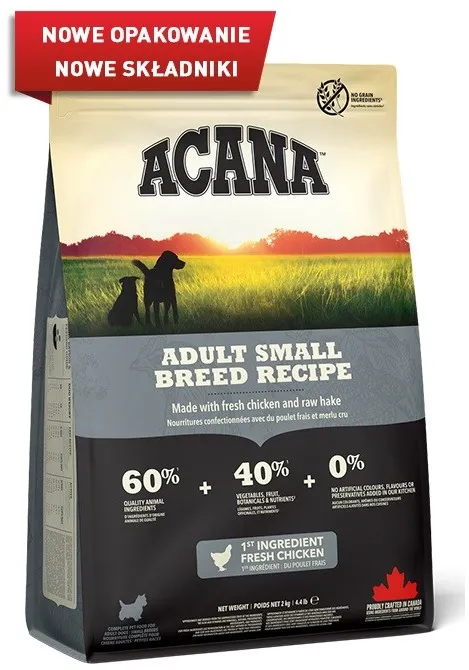 ACANA Adult Small breed - dry dog food - 2kg