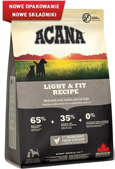 ACANA Dog Light & Fit - dry dog food - 2kg