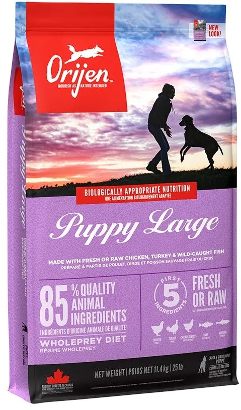 ORIJEN Puppy Large - dry dog food - 11,4kg