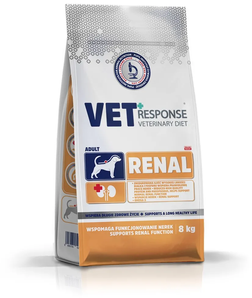 VET RESPONSE Renal - dry dog food - 8kg