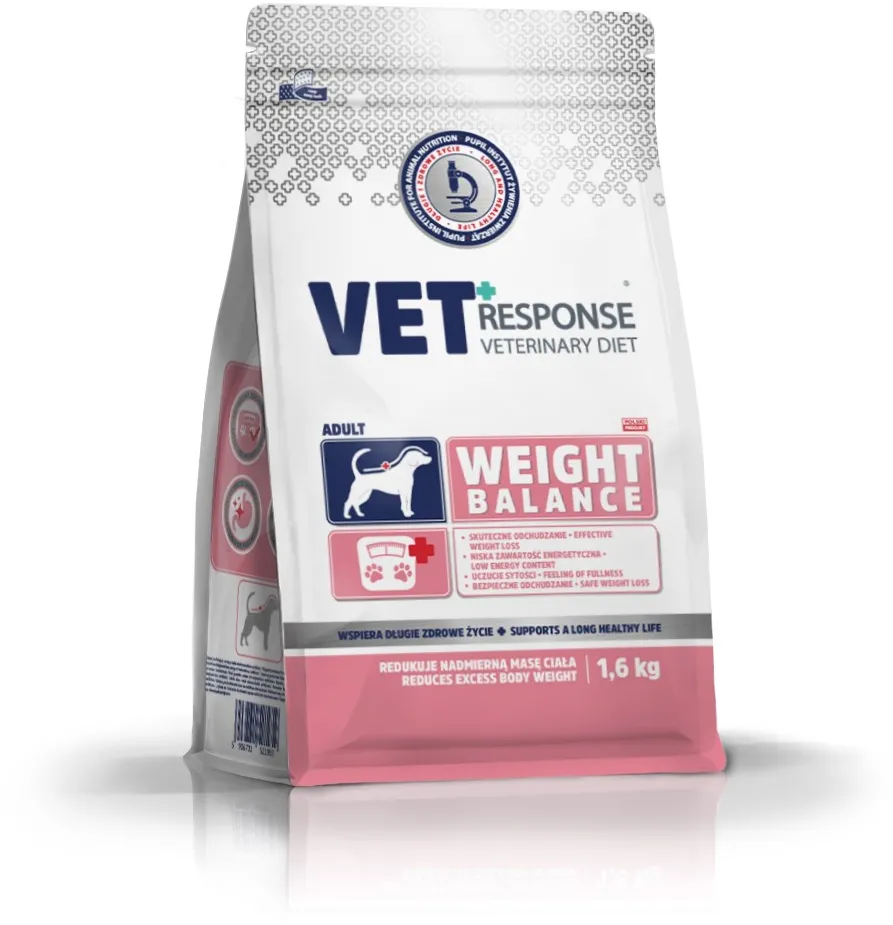 VET RESPONSE Weight balance - dry dog food - 1,6kg